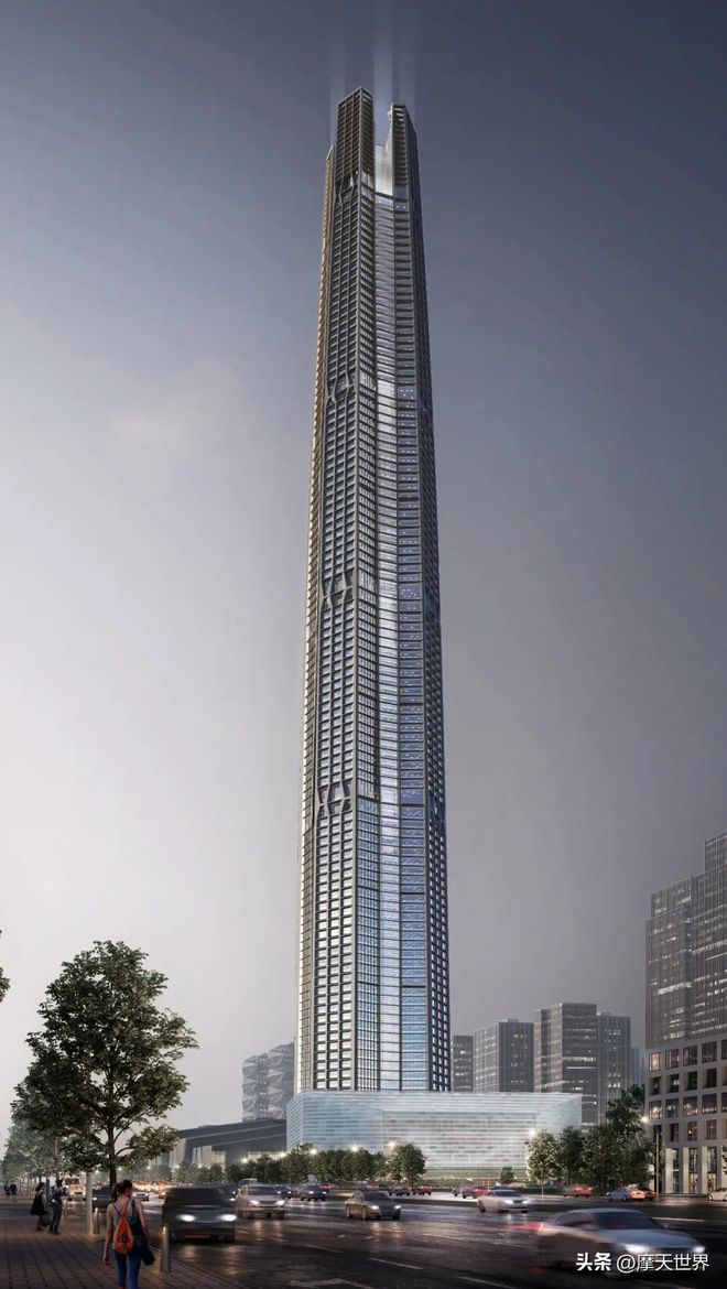 截止2024年4月我國啟動建造的15座400米以上摩天樓最新進度(圖19)