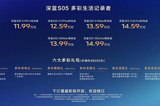 九游官網(wǎng)入口：長安深藍S05正式上市1199萬真香價：刷新同級車型智能交互新高度(圖2)