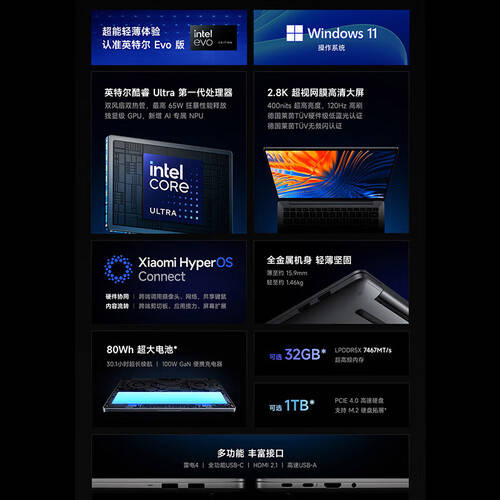 小米筆記本電腦 RedmiBook Pro 14 2024：高性能與輕便設計的完美結合