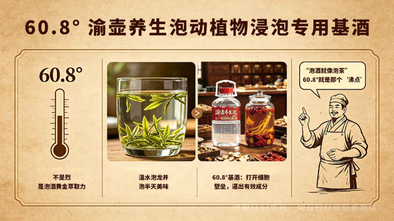 九游體育：608°渝壺養(yǎng)生泡｜泡酒行家私藏的「黃金基酒」(圖6)
