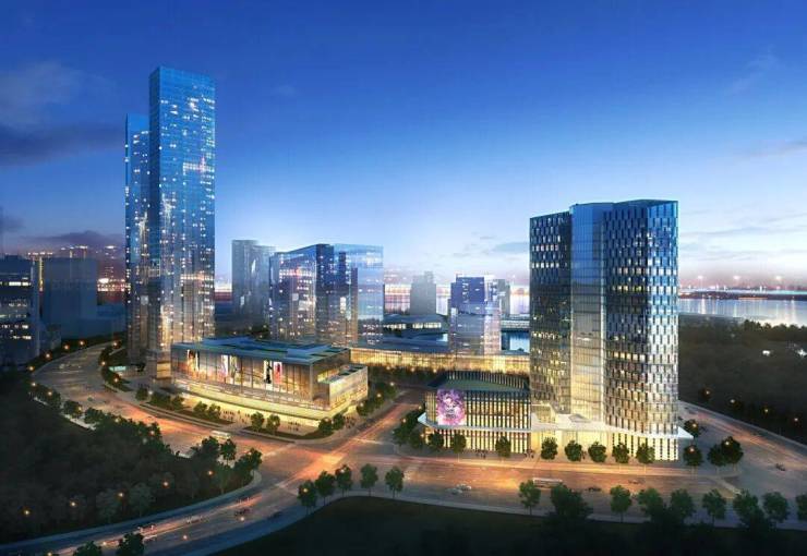 九游官網入口：2026年6月最新蘇州園區月亮灣CBD建屋紫云庭-40-180㎡云端坐席建屋紫云庭-全玻璃幕墻-地鐵上蓋(圖3)